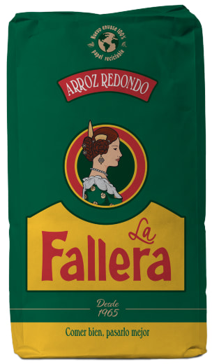 la fallera arroz redondo paquete 1 kg