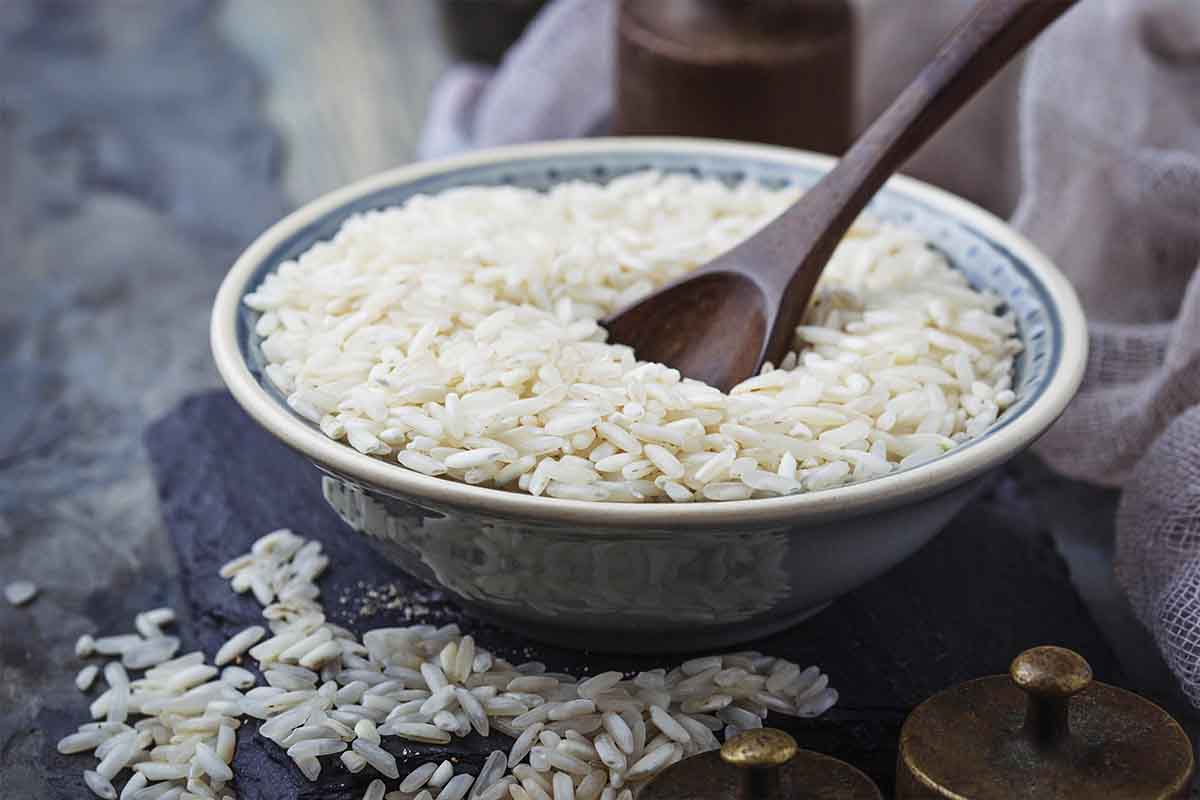 calorías arroz blanco cocido
