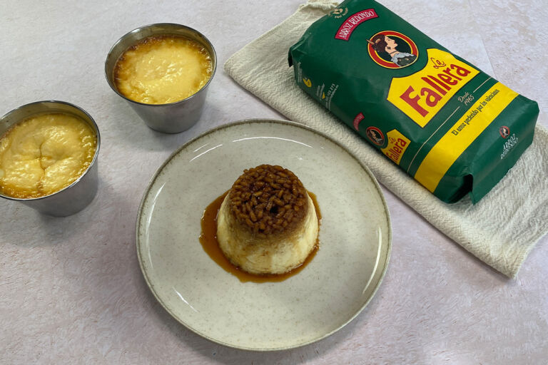 Foto de Flan de arroz con leche