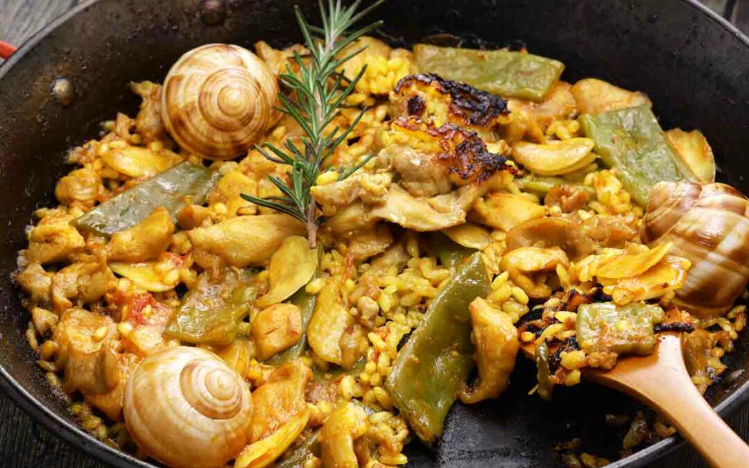 Socarrat paella: técnicas para un arroz perfecto