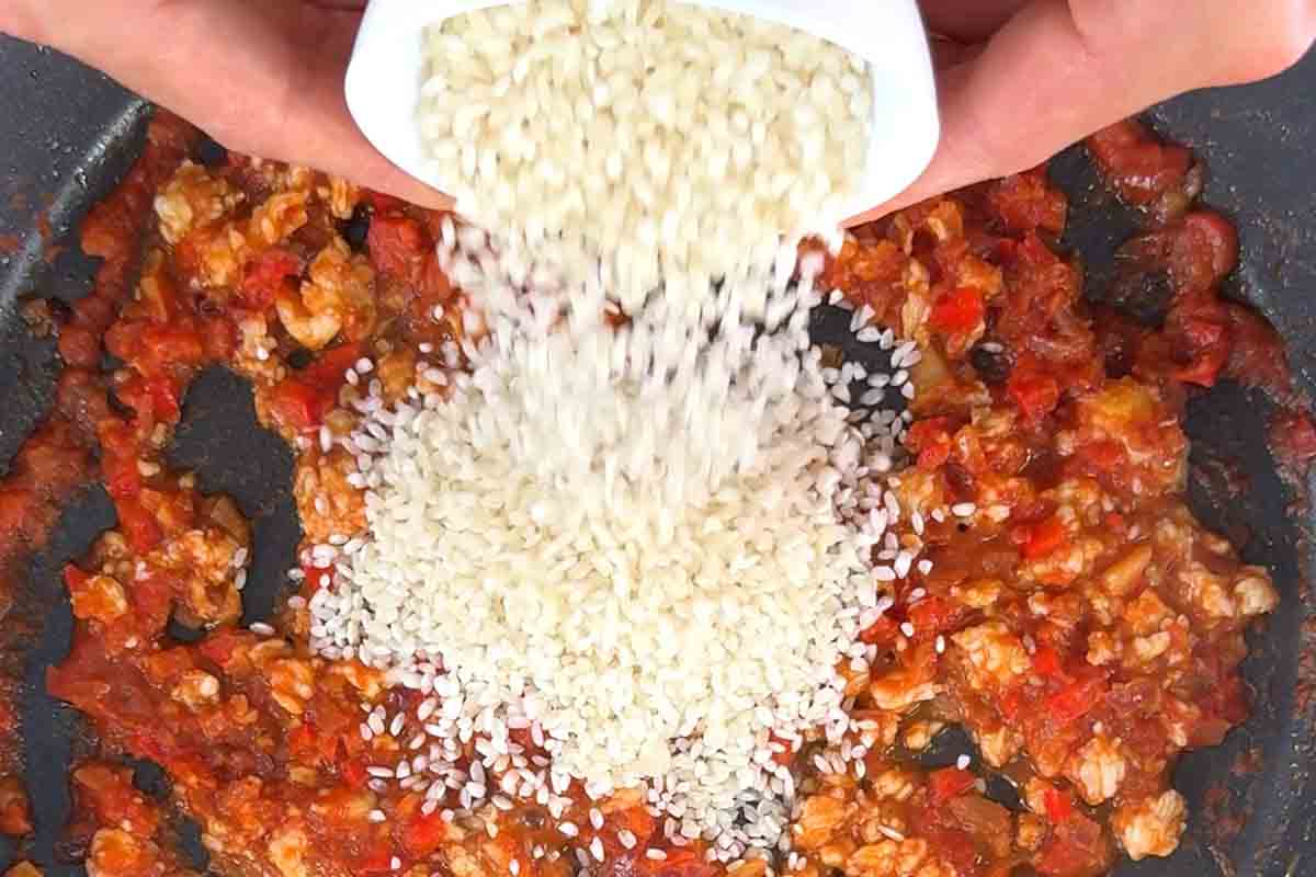 paso a paso arroz con centollo nacarar