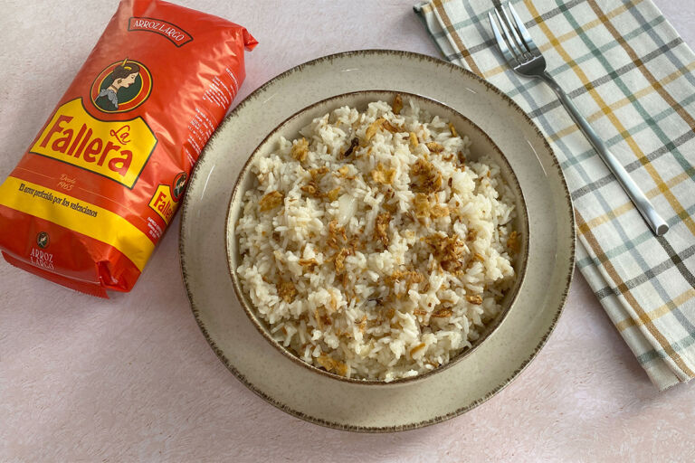 Arroz pilaf largo