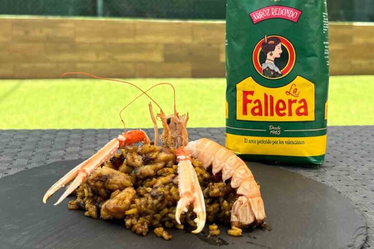 Foto de Arroz con cigalas y rape