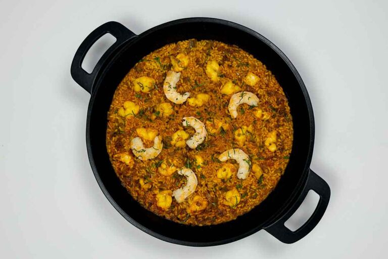 Foto de Paella de rape: receta deliciosa y fácil