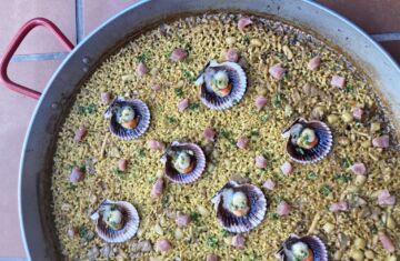 imagen receta Arroz con zamburiñas: Receta fácil y deliciosa