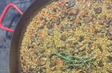 imagen receta Delicioso arroz con carne de cerdo