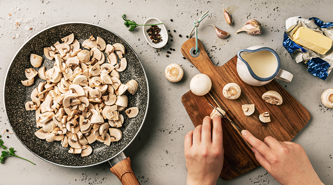 Consejos para cocinar champiñones