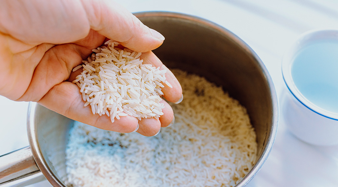 Preparación del Arroz para Ensalada