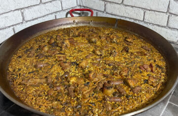 imagen receta Arroz montañés: Receta tradicional paso a paso